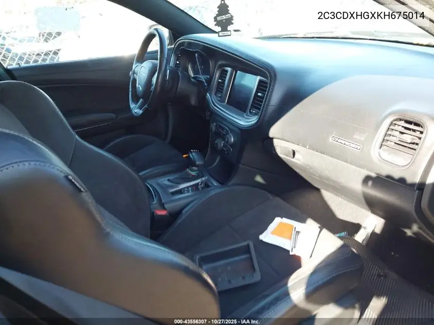 2C3CDXHGXKH675014 2019 Dodge Charger Gt Rwd