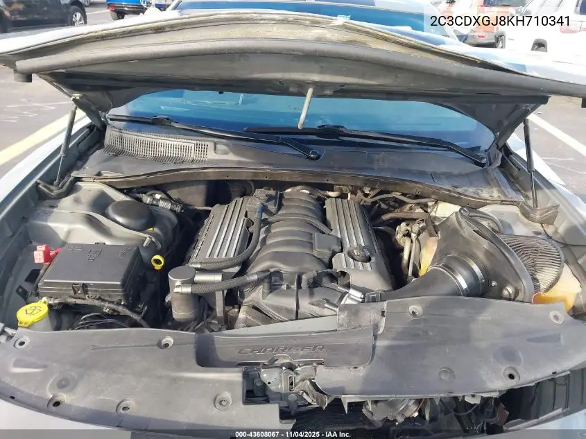 2C3CDXGJ8KH710341 2019 Dodge Charger Scat Pack Rwd