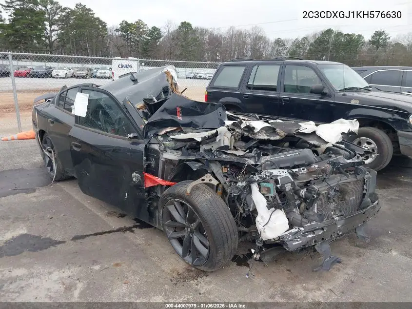 2C3CDXGJ1KH576630 2019 Dodge Charger Scat Pack Rwd