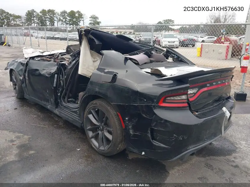 2C3CDXGJ1KH576630 2019 Dodge Charger Scat Pack Rwd