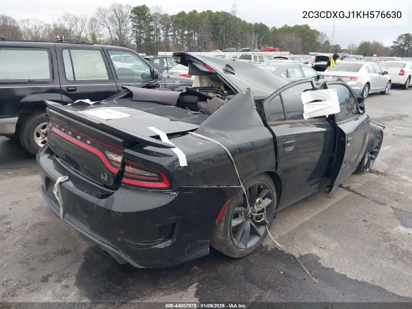 2C3CDXGJ1KH576630 2019 Dodge Charger Scat Pack Rwd