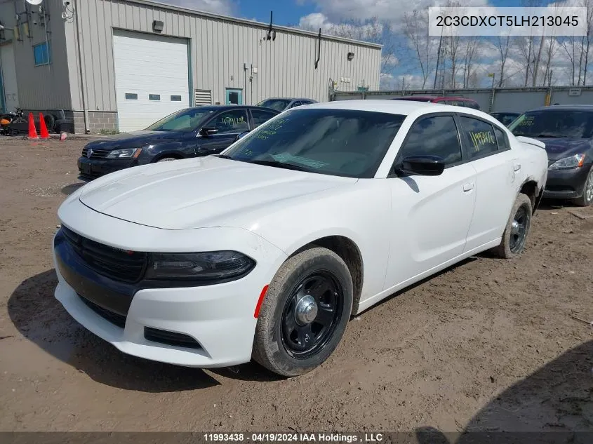 2020 Dodge Charger VIN: 2C3CDXCT5LH213045 Lot: 11993438