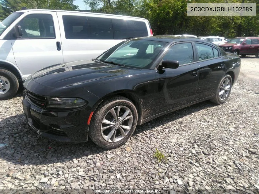 2020 Dodge Charger Sxt Awd VIN: 2C3CDXJG8LH102589 Lot: 39450615