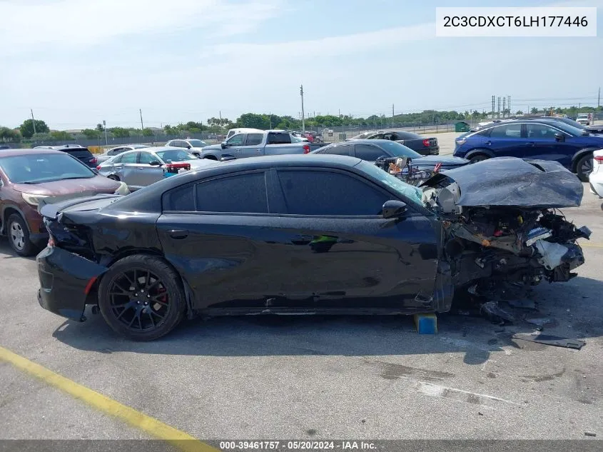 2020 Dodge Charger R/T Rwd VIN: 2C3CDXCT6LH177446 Lot: 39461757