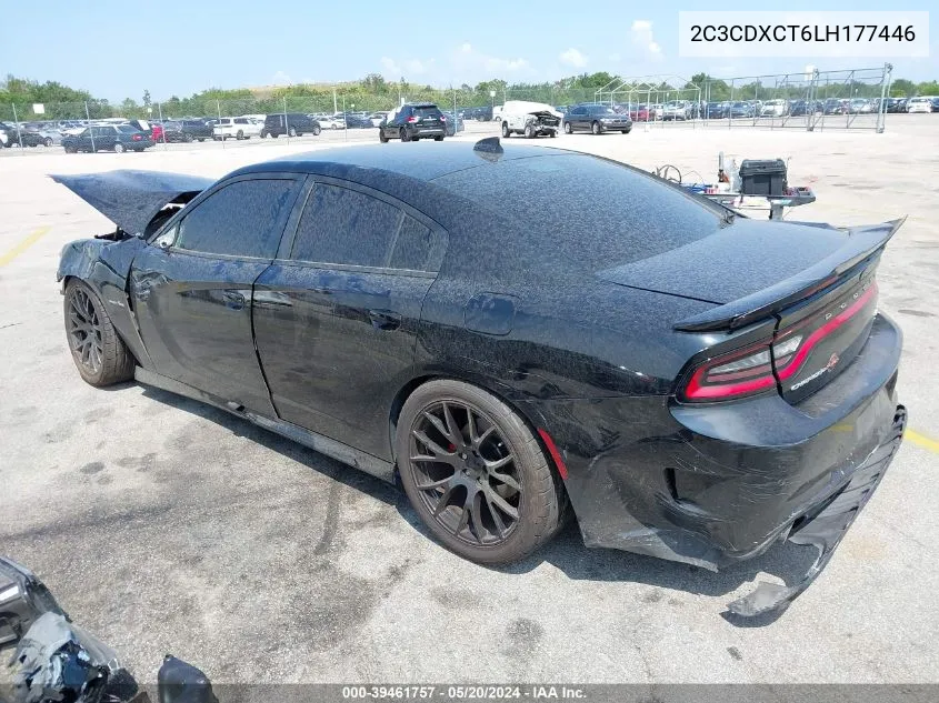 2020 Dodge Charger R/T Rwd VIN: 2C3CDXCT6LH177446 Lot: 39461757