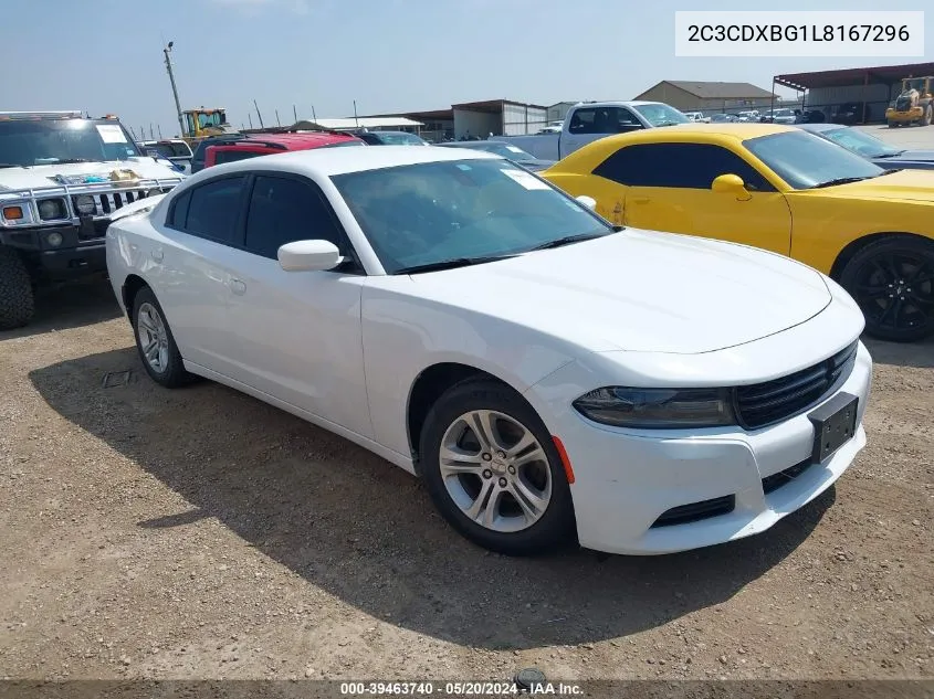 2C3CDXBG1L8167296 2020 Dodge Charger Sxt