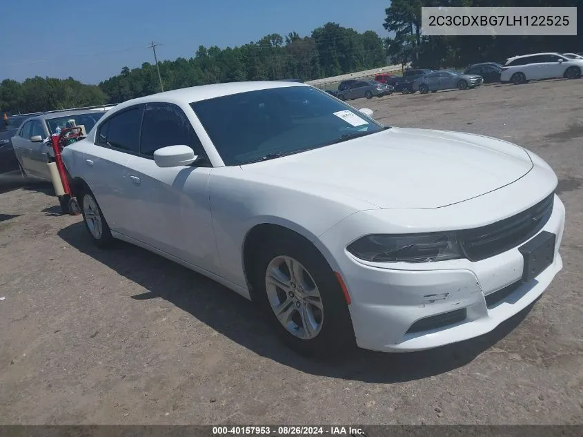 2020 Dodge Charger Sxt Rwd VIN: 2C3CDXBG7LH122525 Lot: 40157953