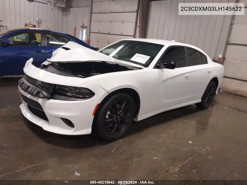 2020 Dodge Charger Gt Awd VIN: 2C3CDXMG3LH145622 Lot: 40219642