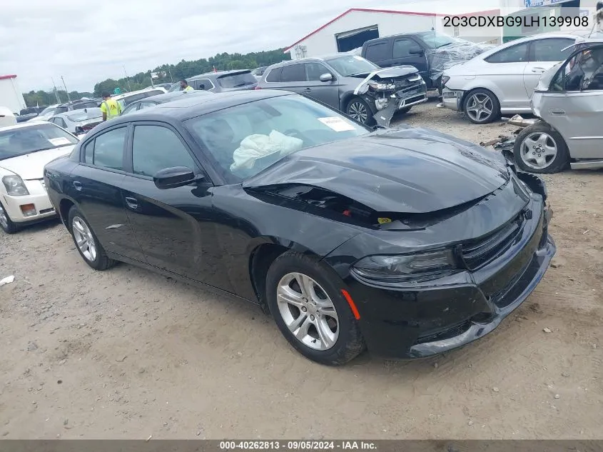 2020 Dodge Charger Sxt VIN: 2C3CDXBG9LH139908 Lot: 40262813