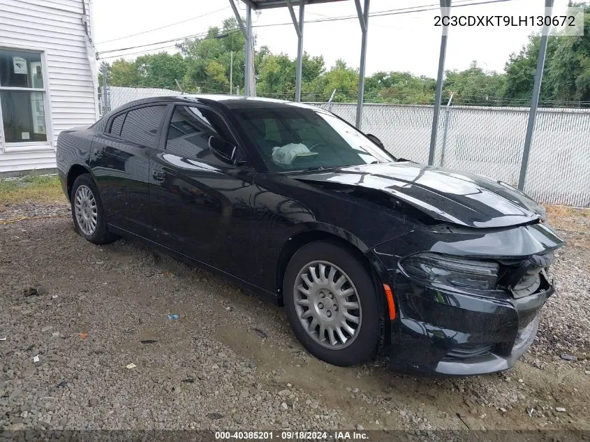 2020 Dodge Charger Police Awd VIN: 2C3CDXKT9LH130672 Lot: 40385201