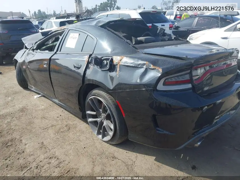 2C3CDXGJ9LH221576 2020 Dodge Charger Scat Pack Rwd