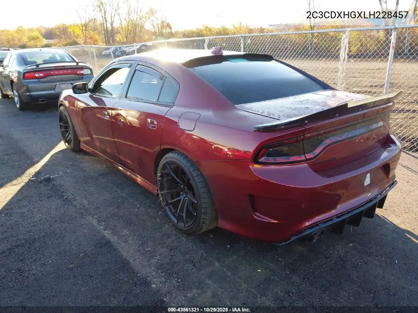 2C3CDXHGXLH228457 2020 Dodge Charger Gt Rwd