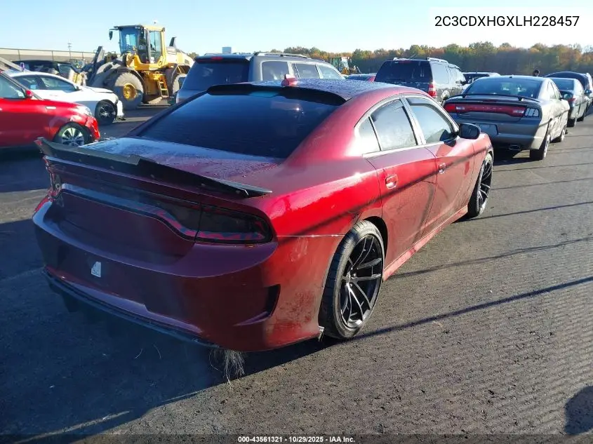 2C3CDXHGXLH228457 2020 Dodge Charger Gt Rwd