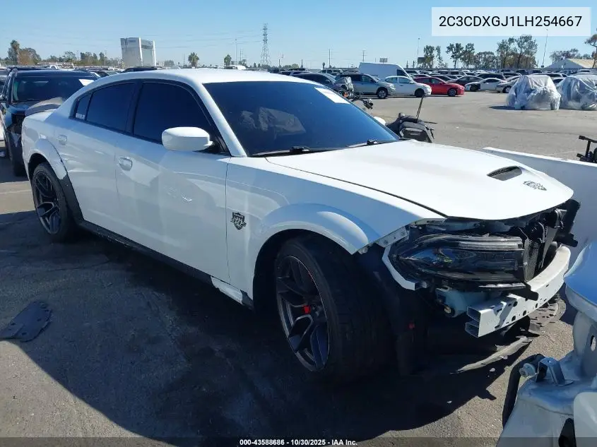 2C3CDXGJ1LH254667 2020 Dodge Charger Scat Pack Widebody Rwd