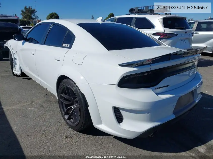 2C3CDXGJ1LH254667 2020 Dodge Charger Scat Pack Widebody Rwd