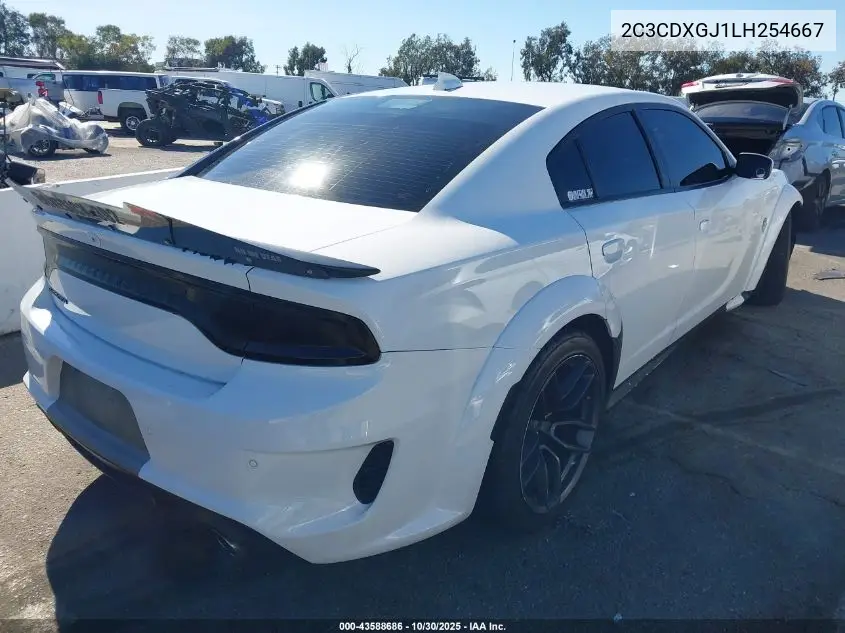 2C3CDXGJ1LH254667 2020 Dodge Charger Scat Pack Widebody Rwd