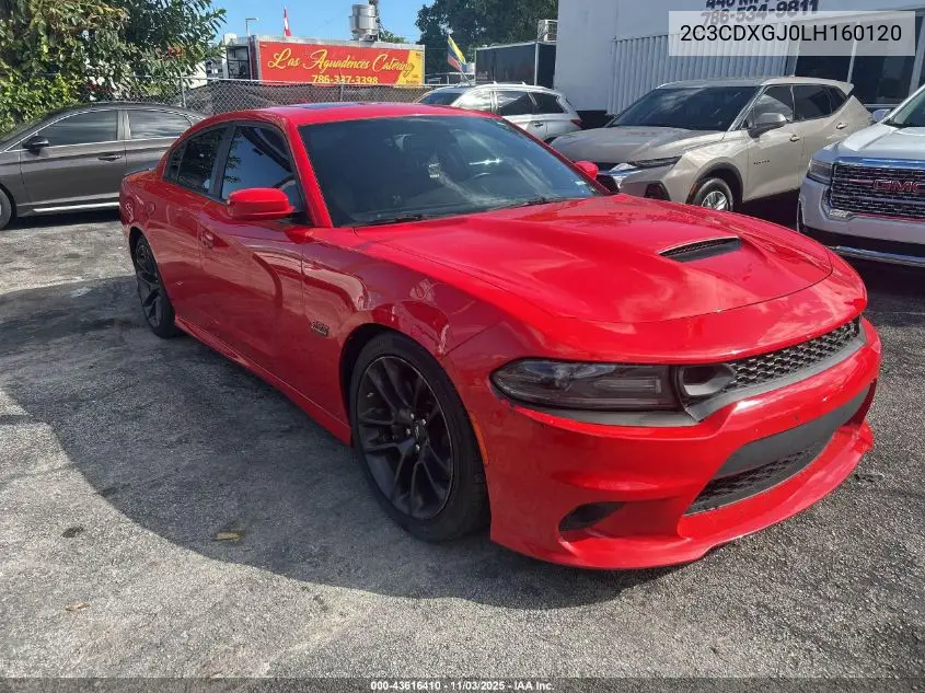 2C3CDXGJ0LH160120 2020 Dodge Charger Scat Pack Rwd