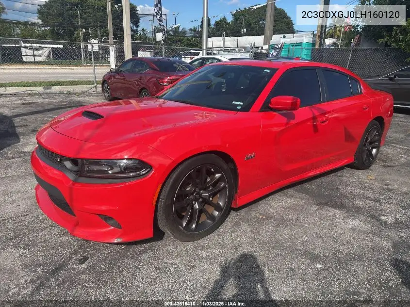 2C3CDXGJ0LH160120 2020 Dodge Charger Scat Pack Rwd