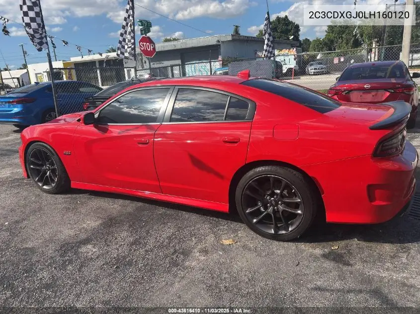 2C3CDXGJ0LH160120 2020 Dodge Charger Scat Pack Rwd