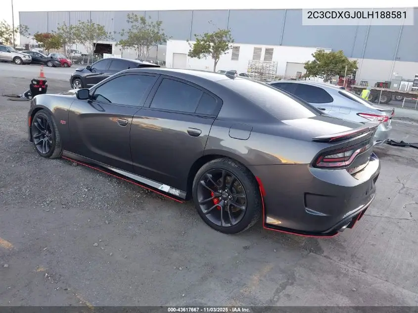 2C3CDXGJ0LH188581 2020 Dodge Charger Scat Pack Rwd