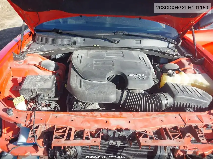 2C3CDXHGXLH101160 2020 Dodge Charger Gt Rwd