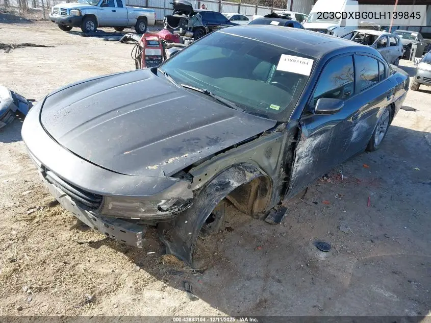 2C3CDXBG0LH139845 2020 Dodge Charger Sxt Rwd