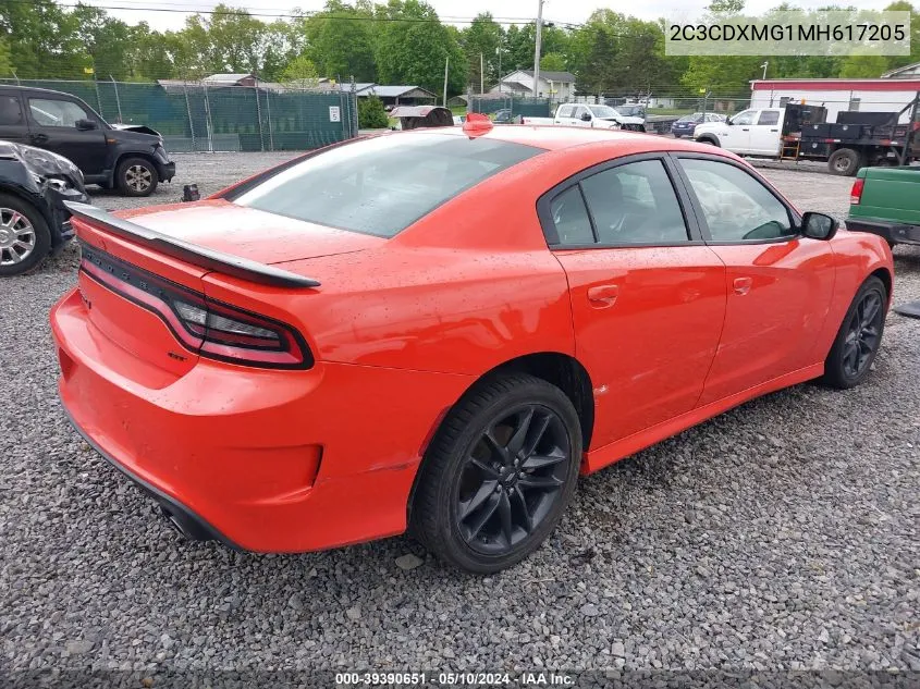 2C3CDXMG1MH617205 2021 Dodge Charger Gt Awd