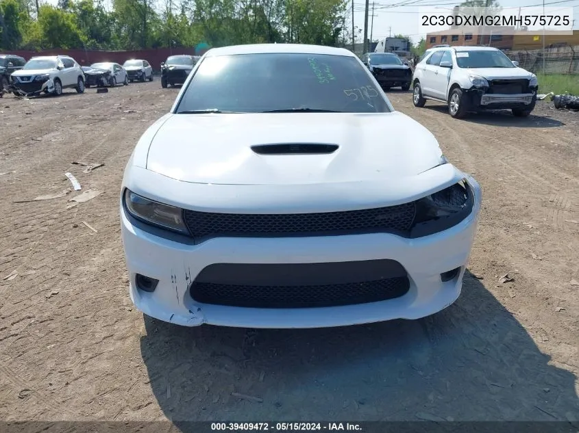 2C3CDXMG2MH575725 2021 Dodge Charger Gt Awd