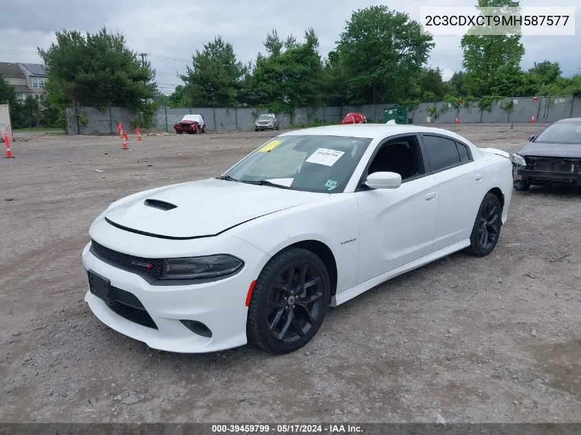 2021 Dodge Charger R/T Rwd VIN: 2C3CDXCT9MH587577 Lot: 39459799