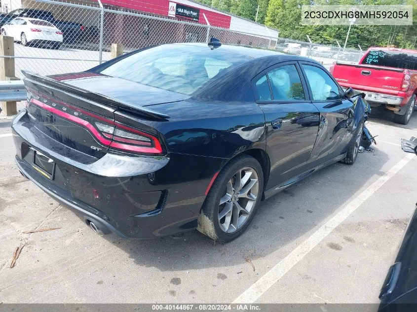 2C3CDXHG8MH592054 2021 Dodge Charger Gt