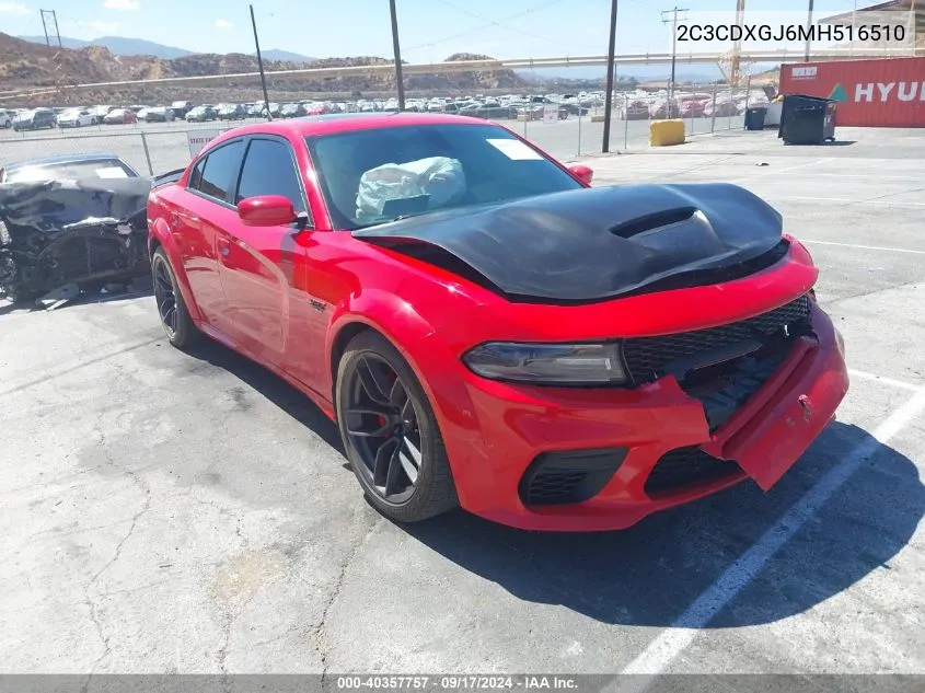 2021 Dodge Charger Scat Pack Widebody Rwd VIN: 2C3CDXGJ6MH516510 Lot: 40357757