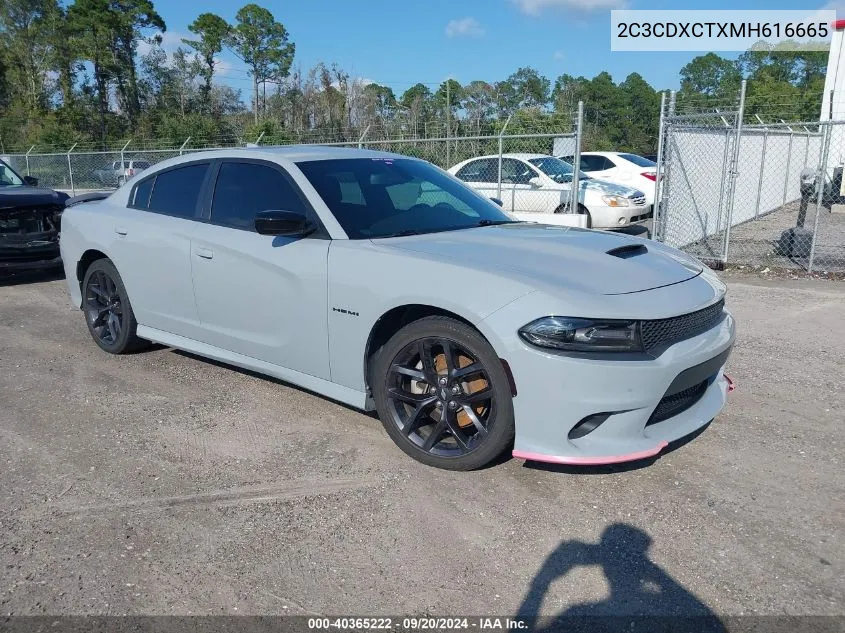 2C3CDXCTXMH616665 2021 Dodge Charger R/T Rwd