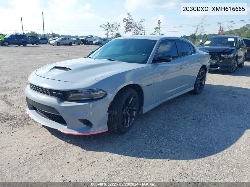 2C3CDXCTXMH616665 2021 Dodge Charger R/T Rwd