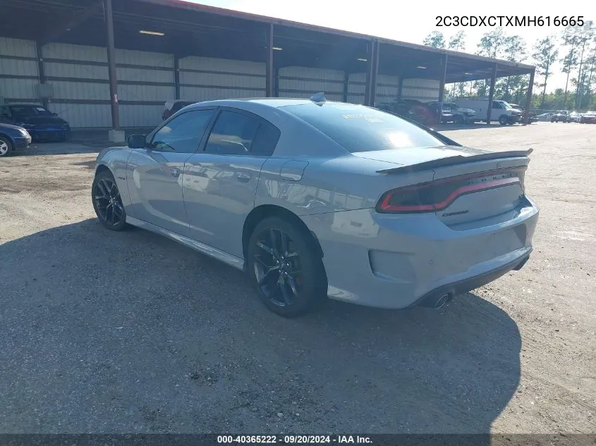 2C3CDXCTXMH616665 2021 Dodge Charger R/T Rwd