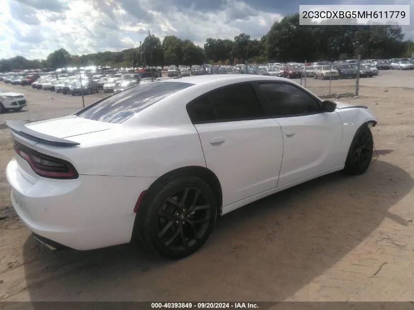 2C3CDXBG5MH611779 2021 Dodge Charger Sxt Rwd