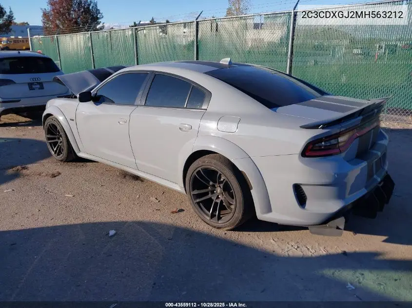 2C3CDXGJ2MH563212 2021 Dodge Charger Scat Pack Widebody Rwd