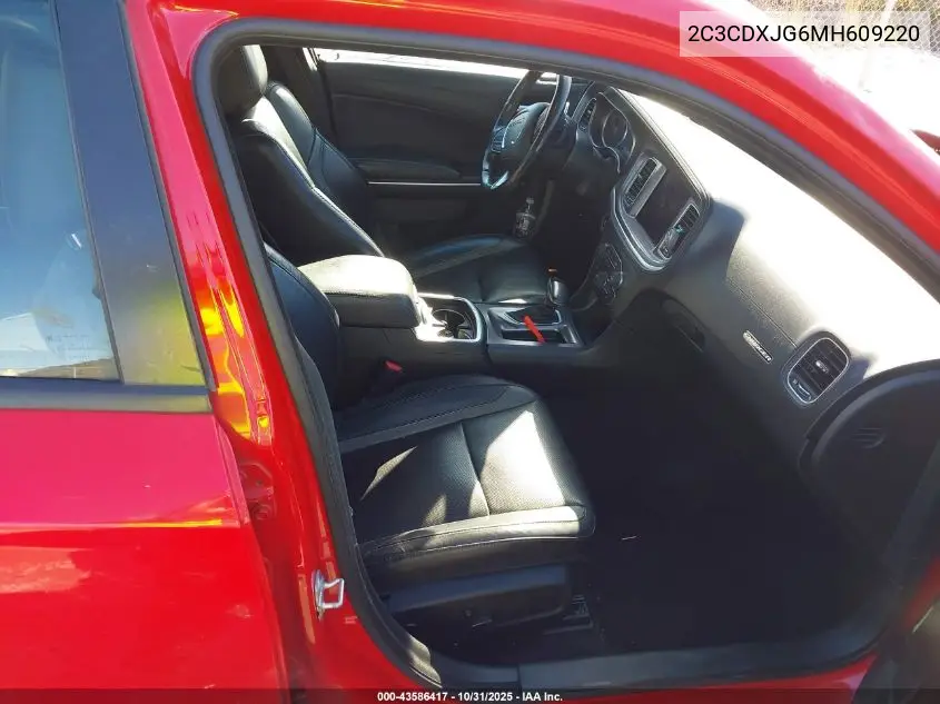 2C3CDXJG6MH609220 2021 Dodge Charger Sxt Awd