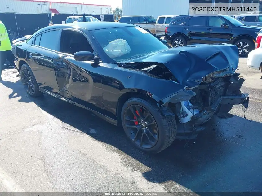 2C3CDXCT9MH511440 2021 Dodge Charger R/T Rwd