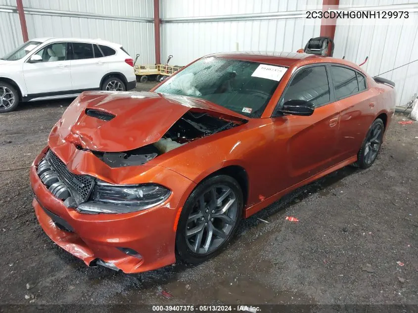 2C3CDXHG0NH129973 2022 Dodge Charger Gt Rwd