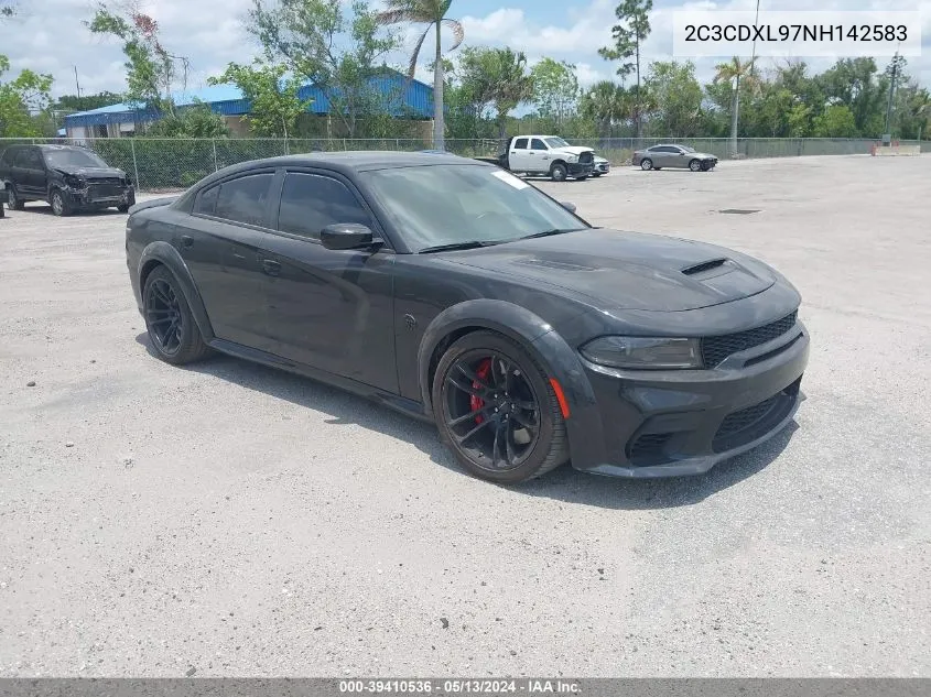 2C3CDXL97NH142583 2022 Dodge Charger Srt Hellcat Widebody