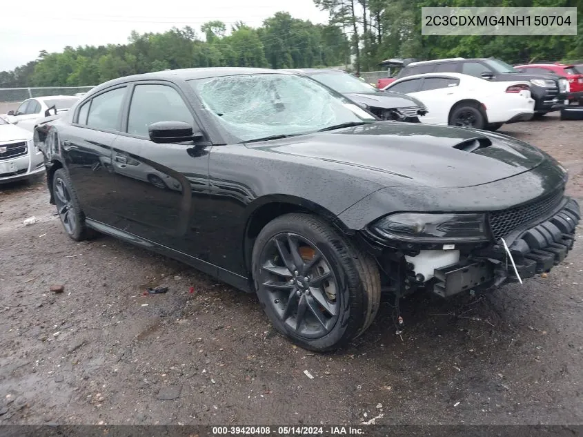 2C3CDXMG4NH150704 2022 Dodge Charger Gt Awd