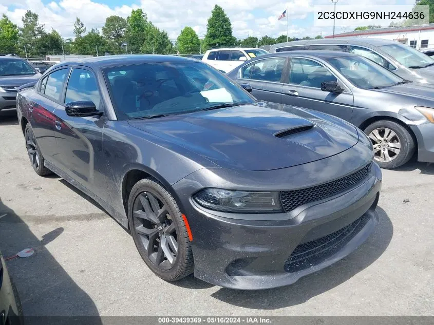 2C3CDXHG9NH244636 2022 Dodge Charger Gt