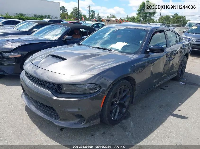 2C3CDXHG9NH244636 2022 Dodge Charger Gt