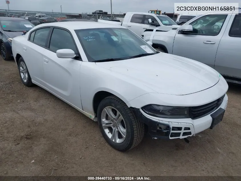 2C3CDXBG0NH165851 2022 Dodge Charger Sxt Rwd