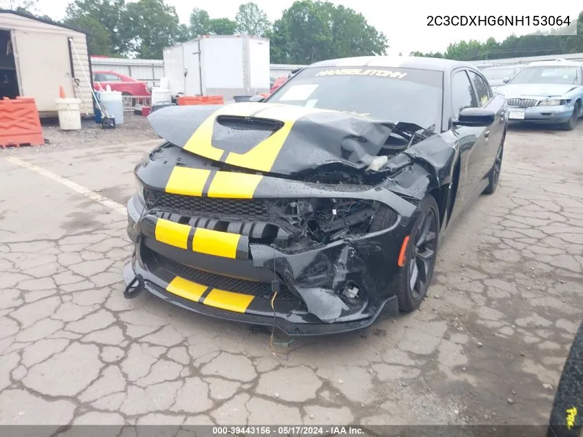 2C3CDXHG6NH153064 2022 Dodge Charger Gt Rwd