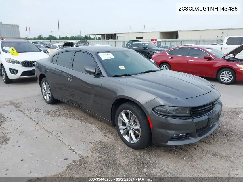 2C3CDXJG1NH143486 2022 Dodge Charger Sxt Awd