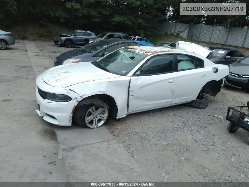 2C3CDXBG3NH207719 2022 Dodge Charger Sxt Rwd