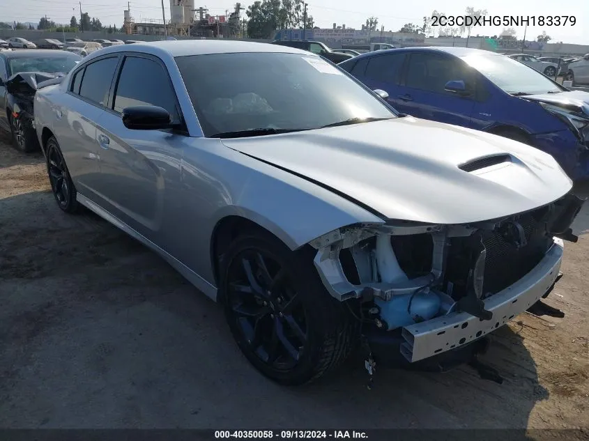 2C3CDXHG5NH183379 2022 Dodge Charger Gt Rwd