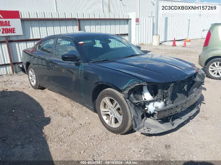 2C3CDXBGXNH157269 2022 Dodge Charger Sxt Rwd