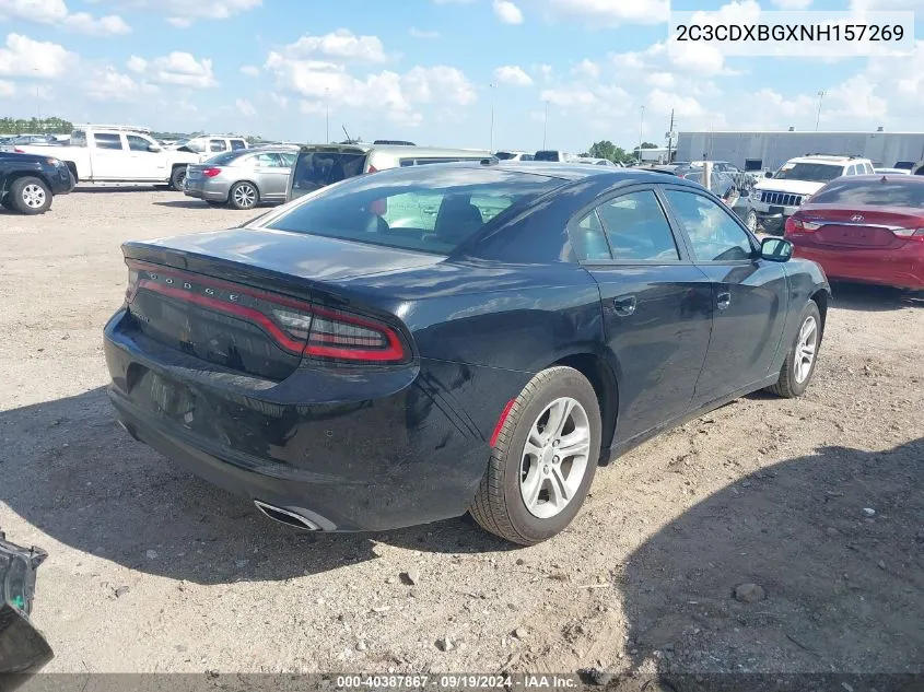 2C3CDXBGXNH157269 2022 Dodge Charger Sxt Rwd